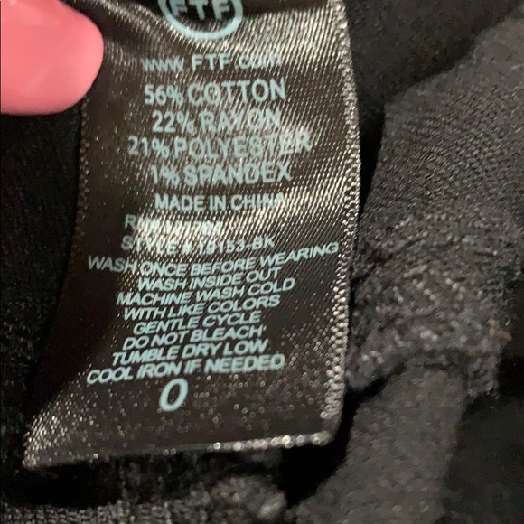Black stretch pull on jean/jegging - Picture 6 of 6